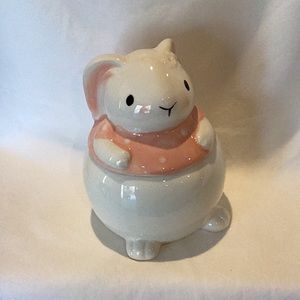 Easter Bunny Sugar Pot by 10 Strawberry St.